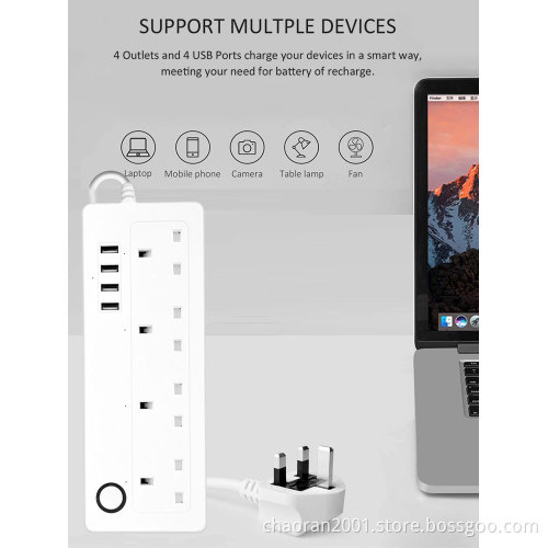 WiFi Smart Power Strip EU Plug Surge Protector